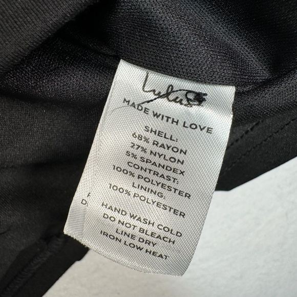 Lulus Black Bodycon Mini Dress Womens Size Large Balloon Sleeve Nwt Open Back - Picture 4 of 15